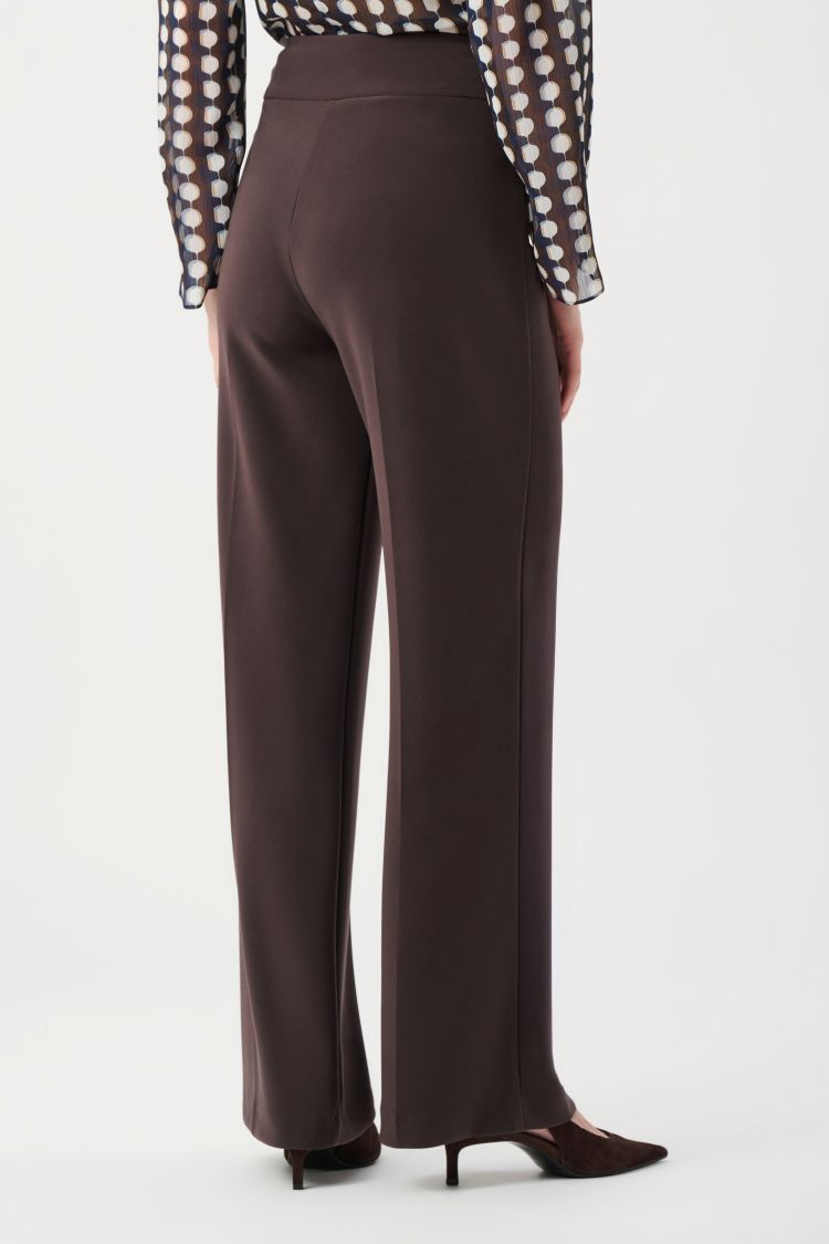 Silky Wide Leg Pull-On Pants