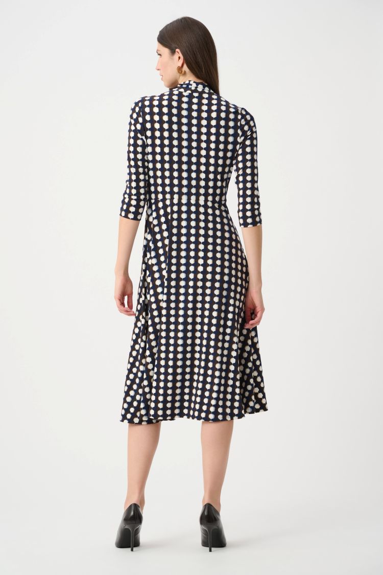 Printed Wrap Dress