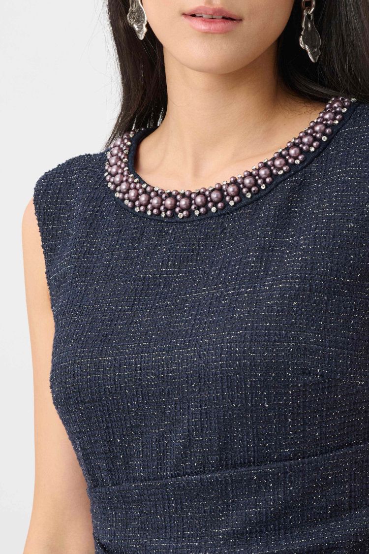 Pearl Collared Dress