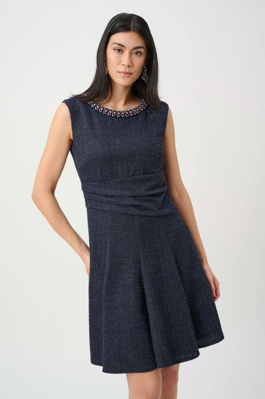 Pearl Collared Dress