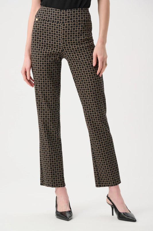 Geometric Print Trousers