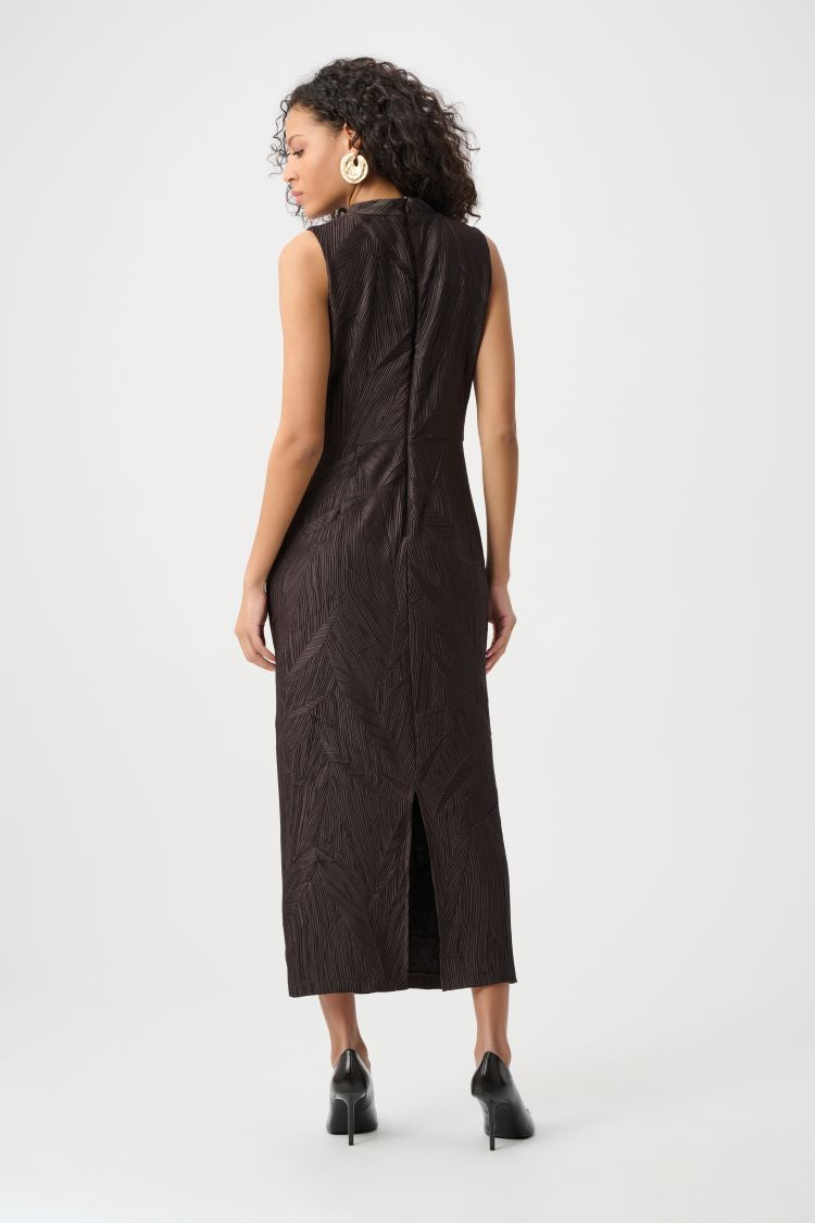Textured Pleated Dress
