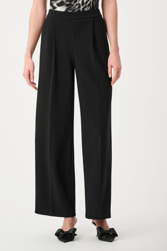 Wide Leg Pull On Pants