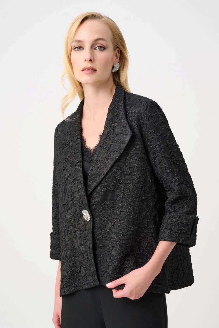 Textured Jacquard Jacket