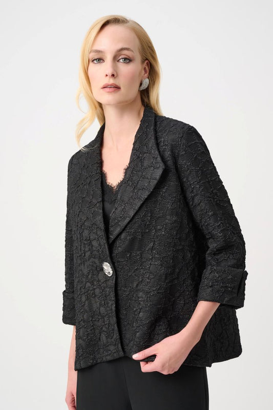 Textured Jacquard Jacket