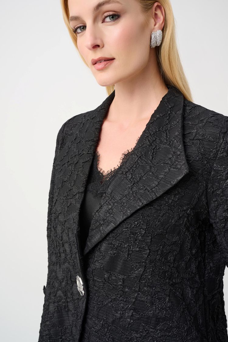 Textured Jacquard Jacket