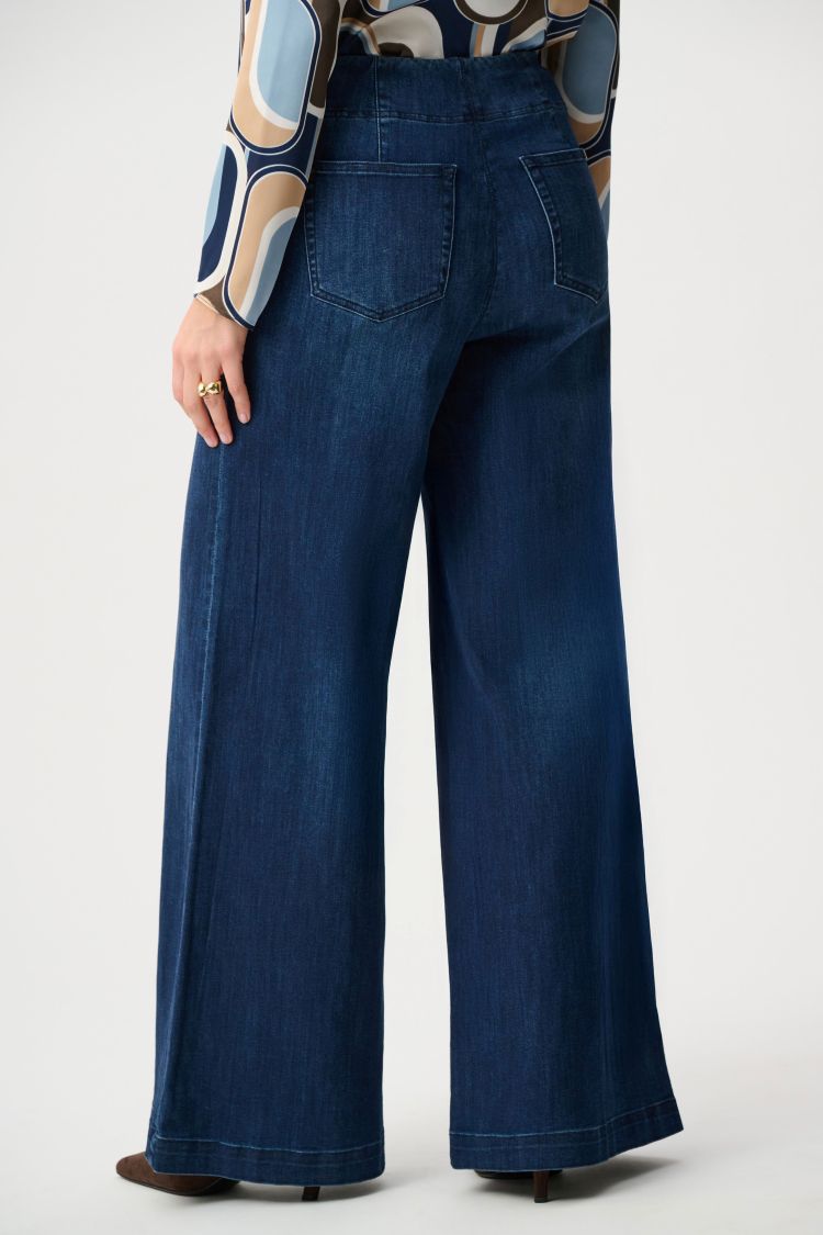 Pull-On Palazzo Jeans
