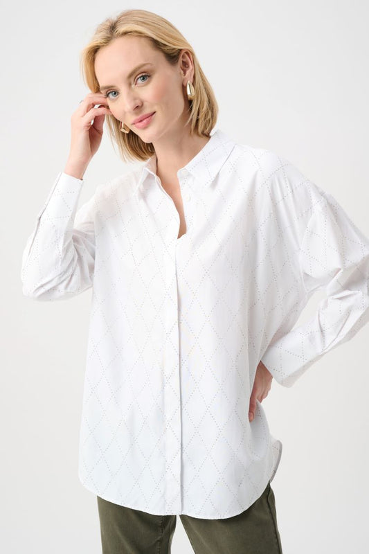 Blouse With Rhinestones