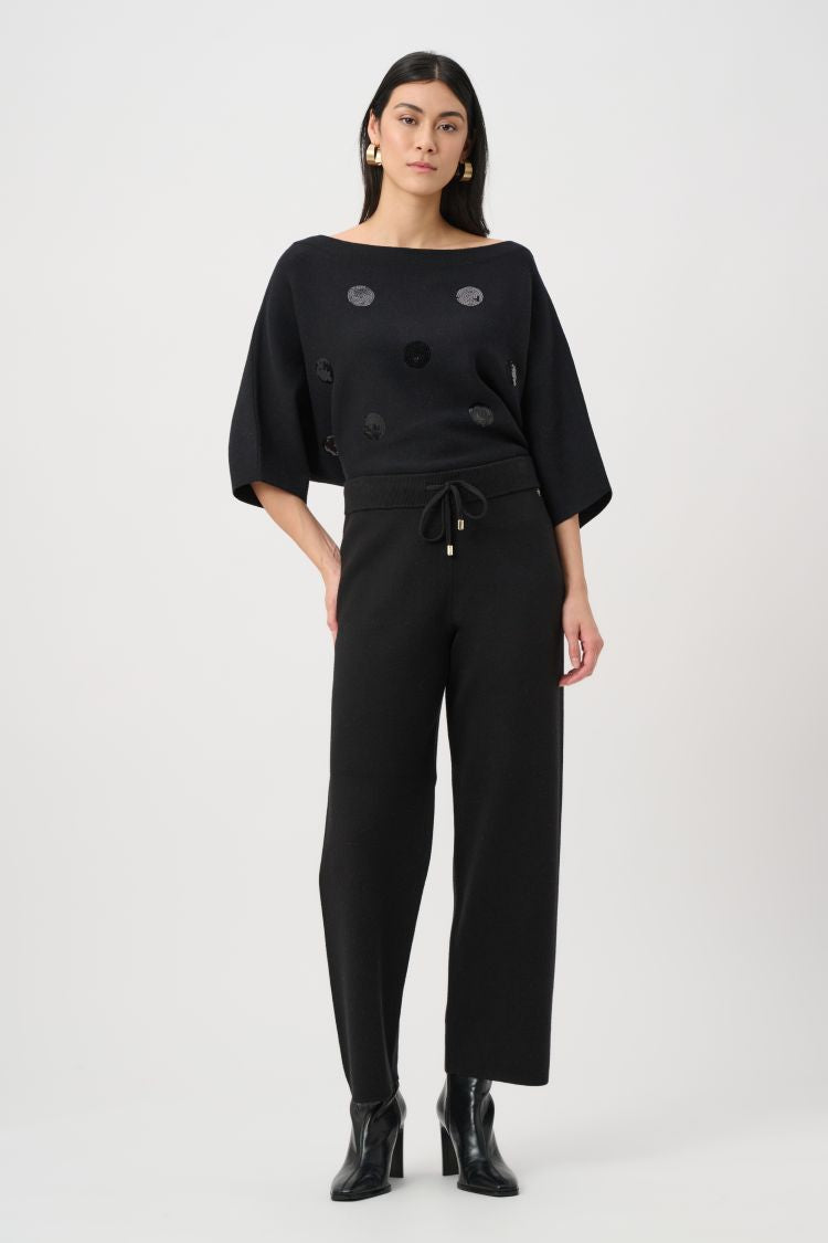 Mid Rise Pull On Pants