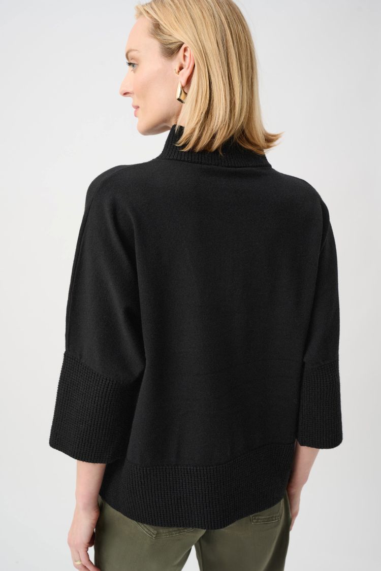 Half Zip Funnel Neck Sweater
