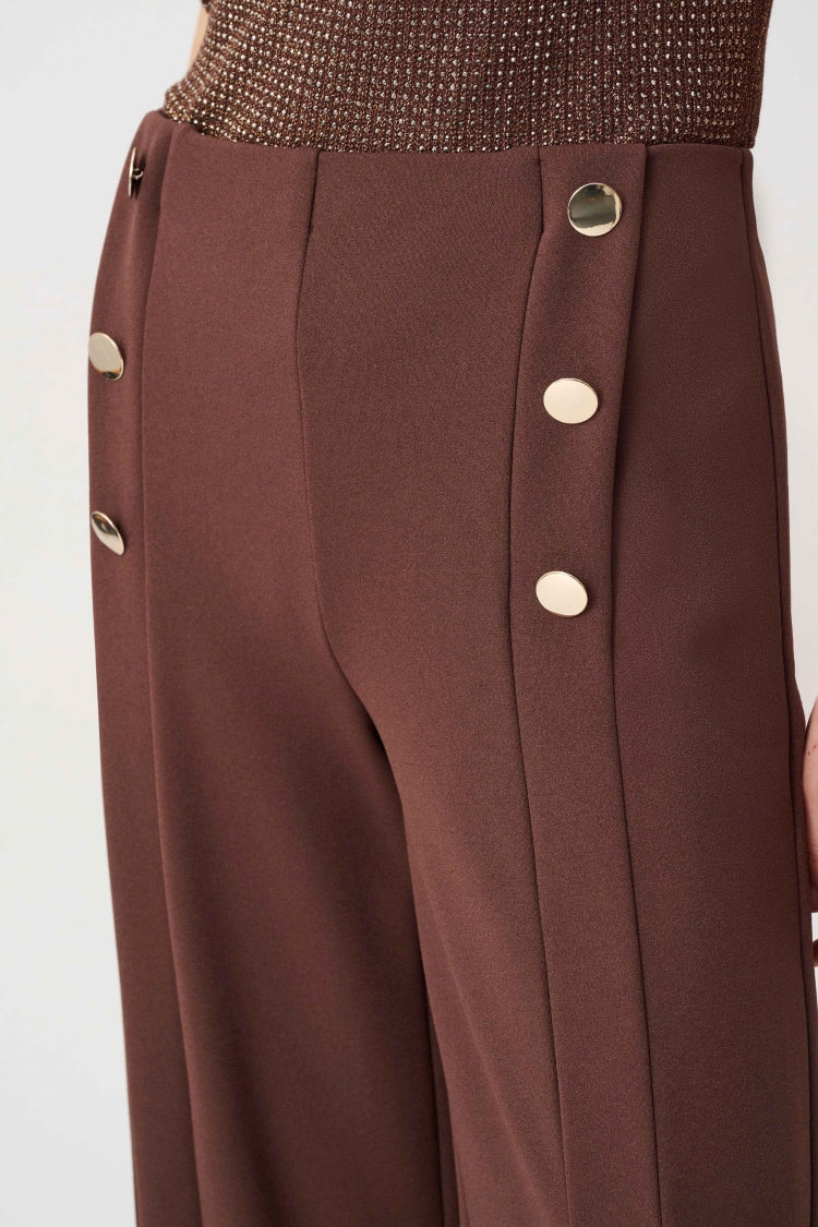 Joseph Ribkoff Scuba Crepe Wide-Leg Pants