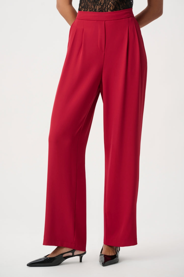 Joseph Ribkoff Belted Wide Leg Trousers