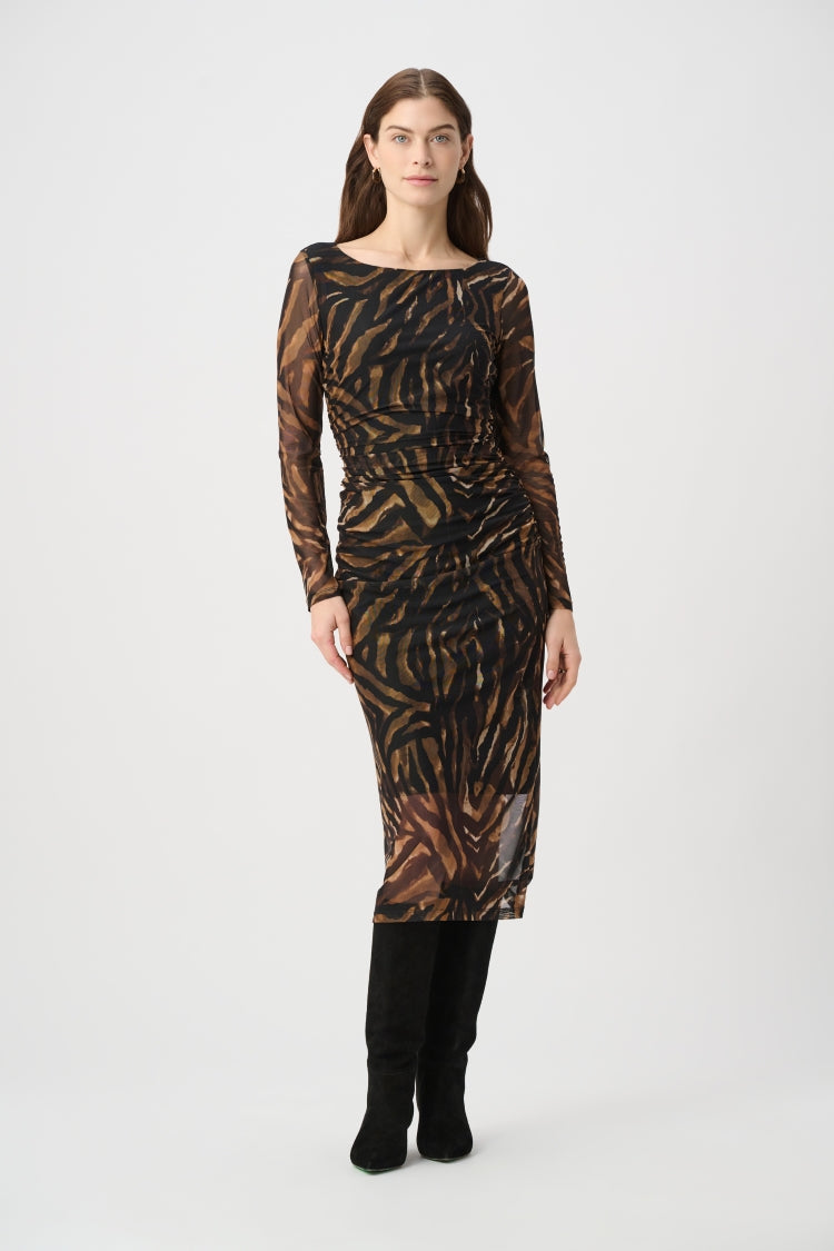 Joseph Ribkoff Animal Print Sheath Dress
