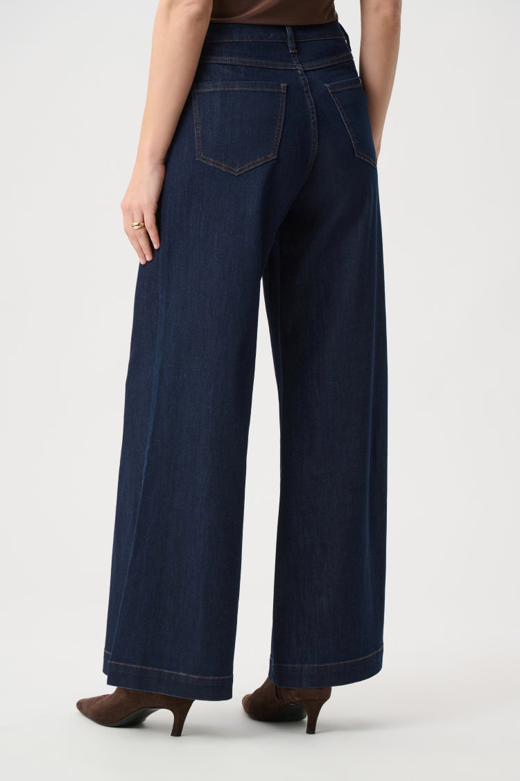 Joseph Ribkoff Featherweave Palazzo Jeans