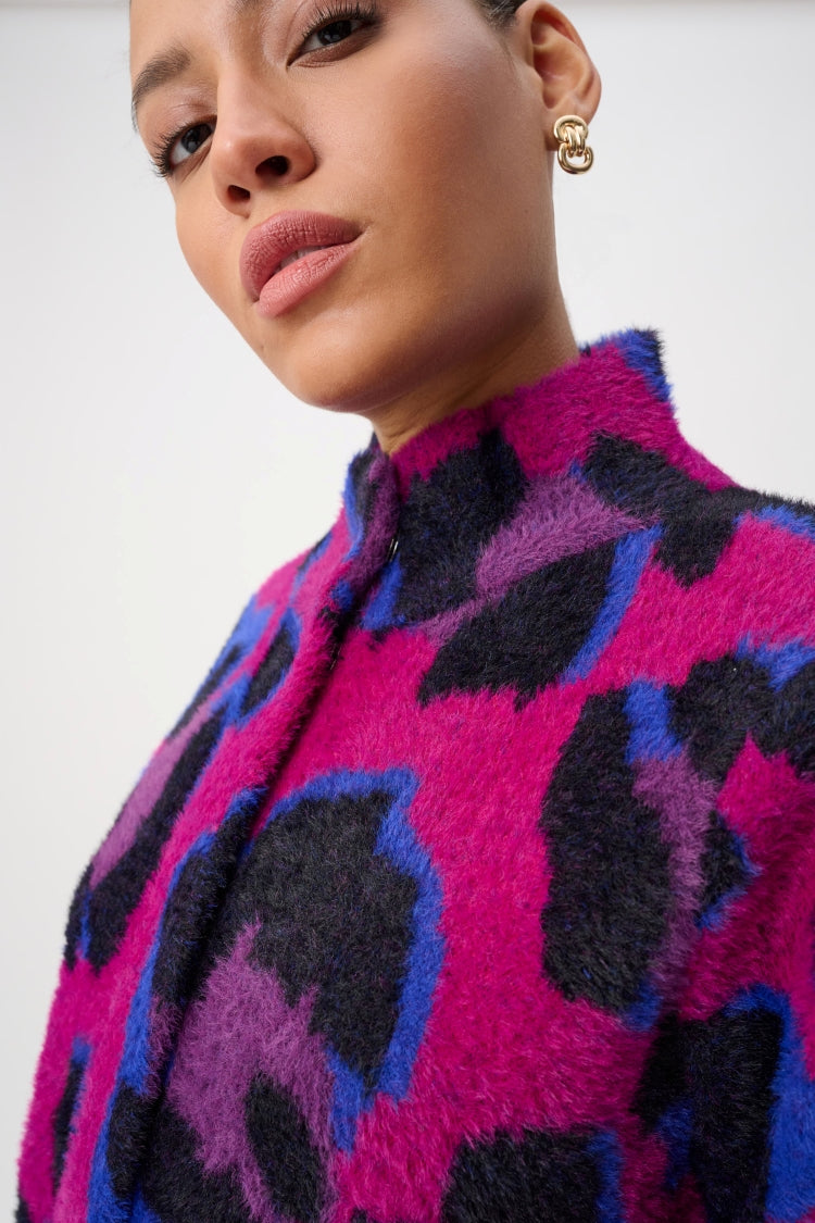 Joseph Ribkoff Animal Print Coat
