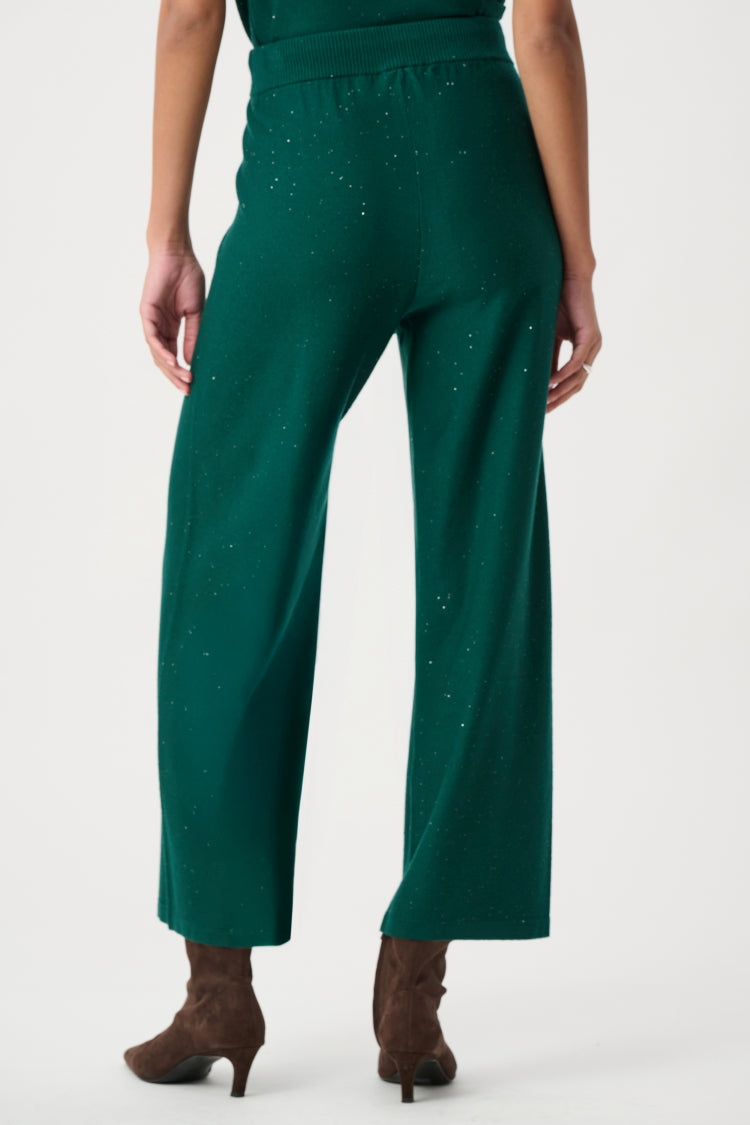 Joseph Ribkoff Sequin Knit Culotte Pants