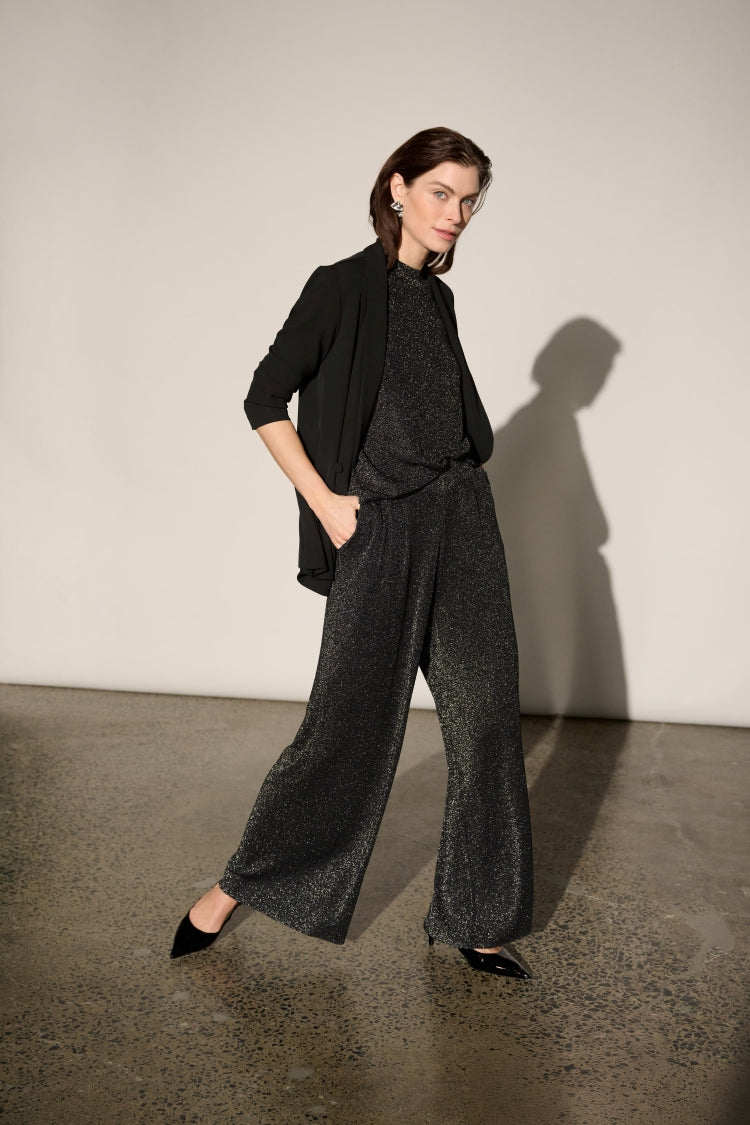 Joseph Ribkoff High Waist Wide Leg Trousers