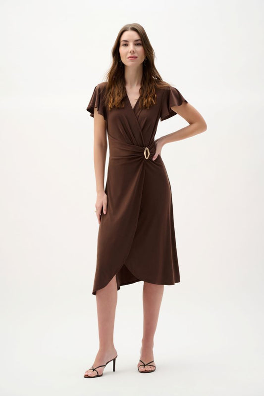 Belted Wrap Dress