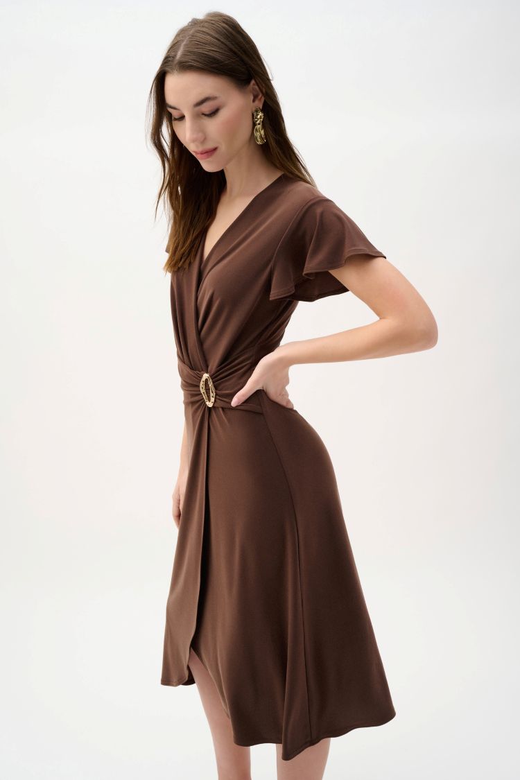Belted Wrap Dress