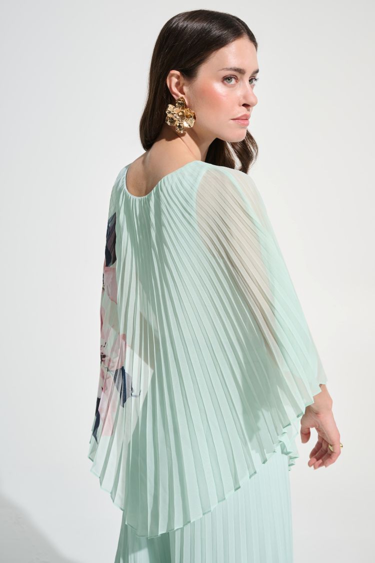 Floral Poncho Top