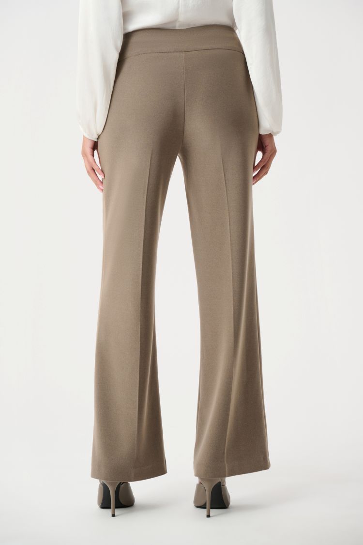 Silky Wide Leg Pull-On Pants