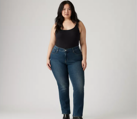 Plus Size Shaping Straight Leg