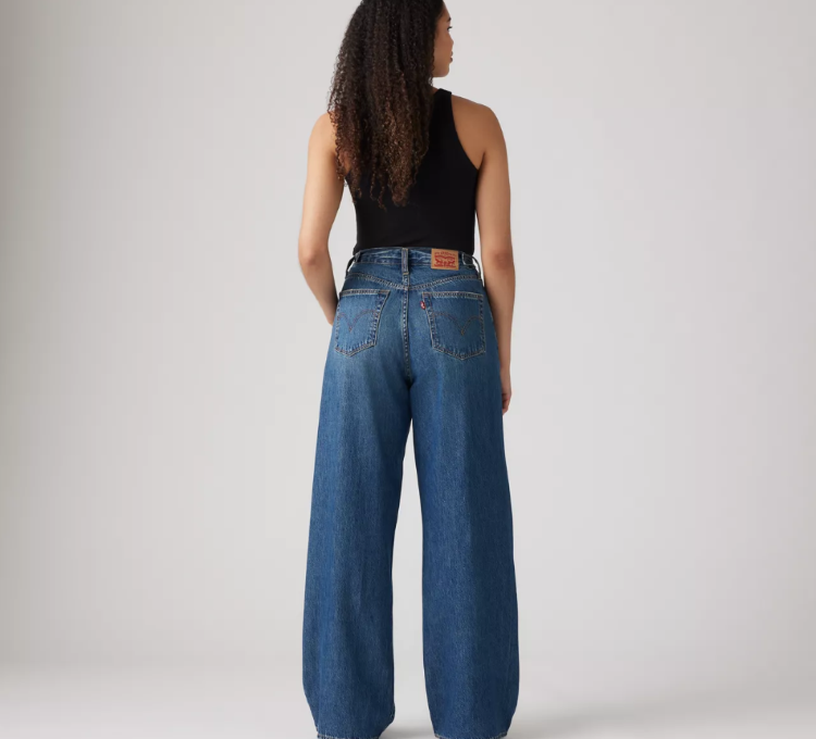 Cinch Baggy Wide Leg Jeans