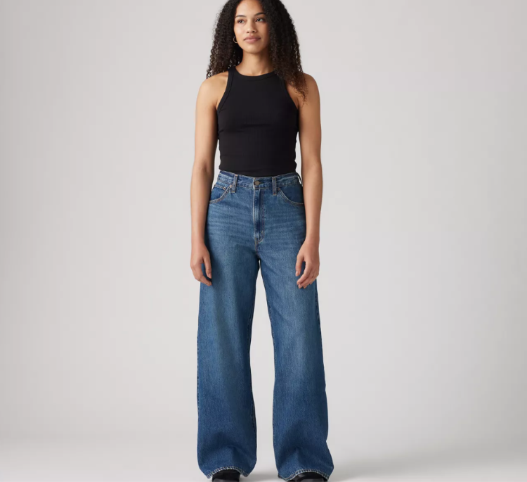 Cinch Baggy Wide Leg Jeans