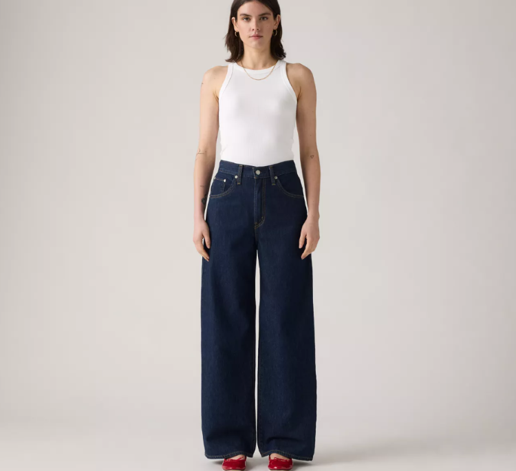 Cinch Baggy Wide Leg Jeans