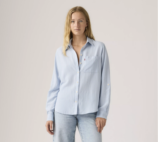 Darlene Striped Button Up Shirt