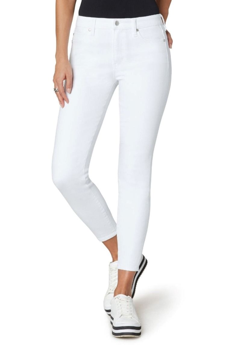 Liverpool White Skinny Jeans Front