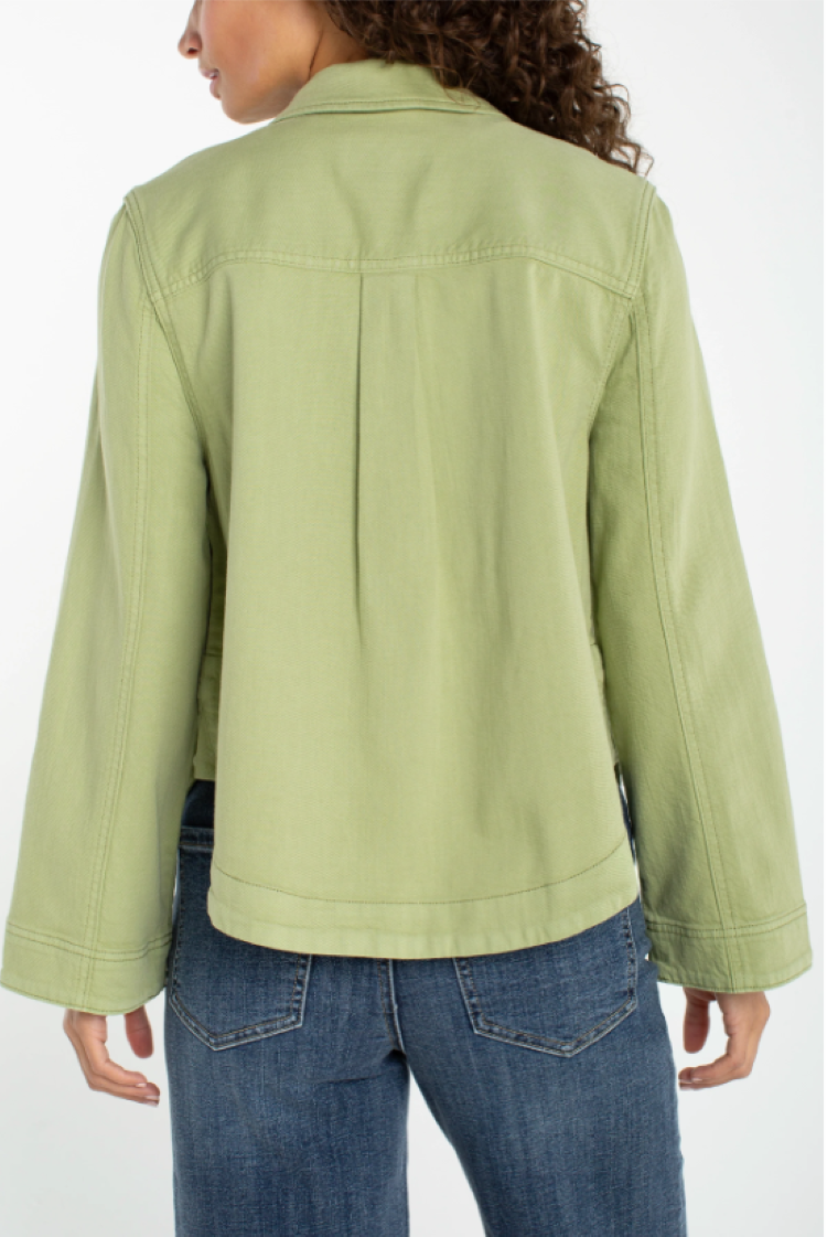 High Low Denim Jacket