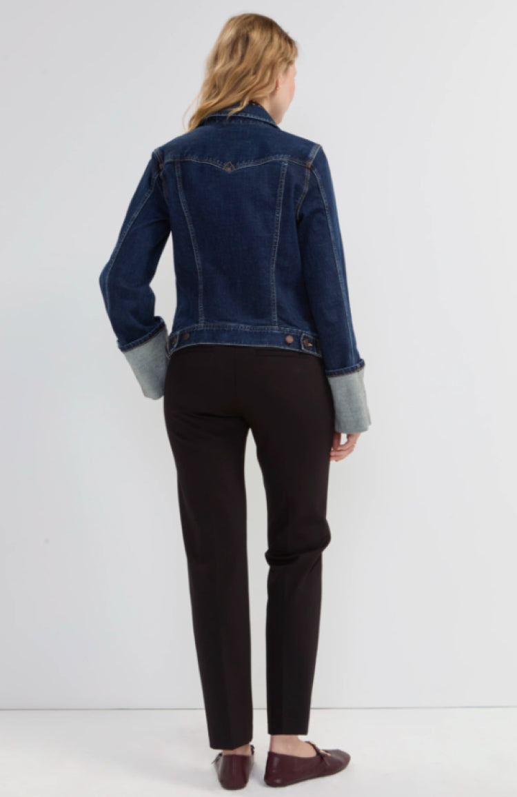 Women's Selvedge Trucker Denim Jacket