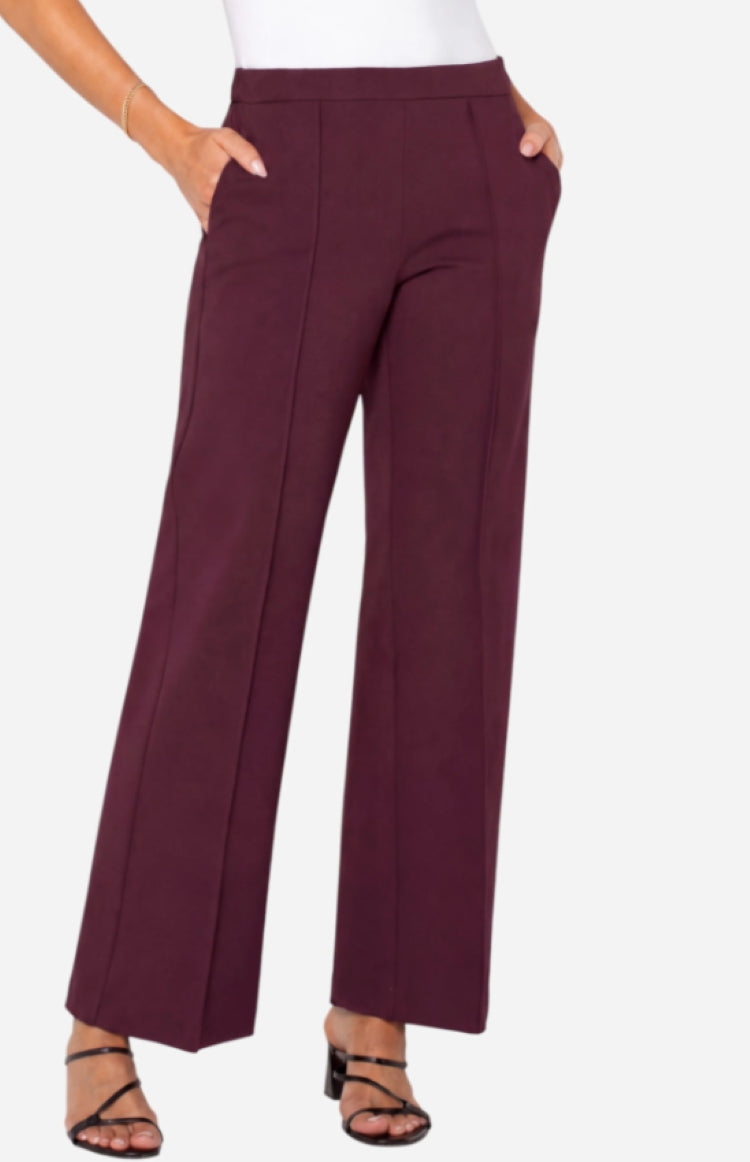 Liverpool Kayla Pull-On Wide Leg Trouser