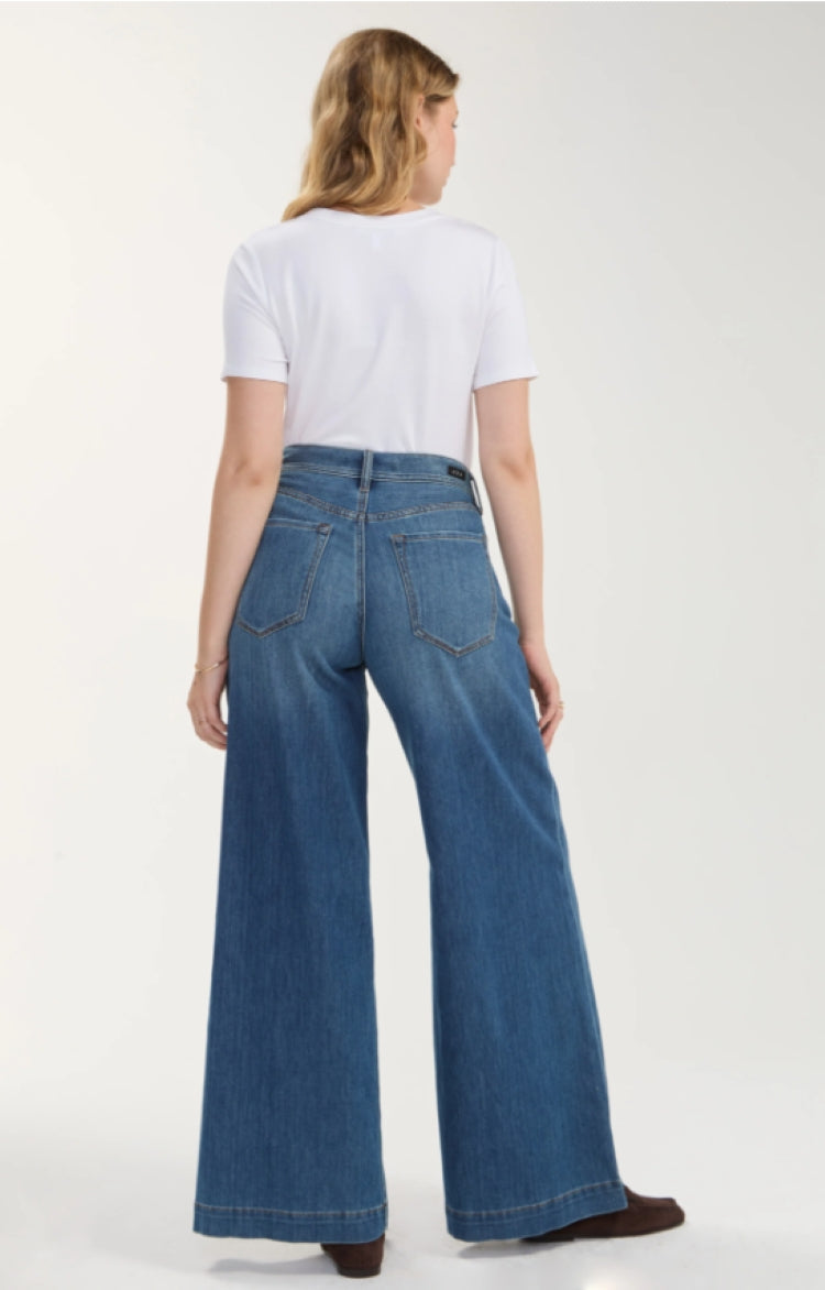 Liverpool Kit High Rise Wide Leg Jeans