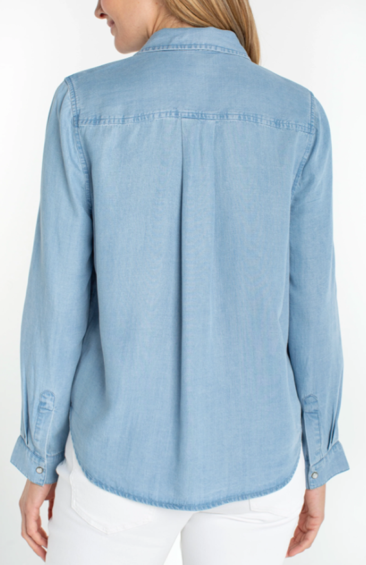 Denim Button Down