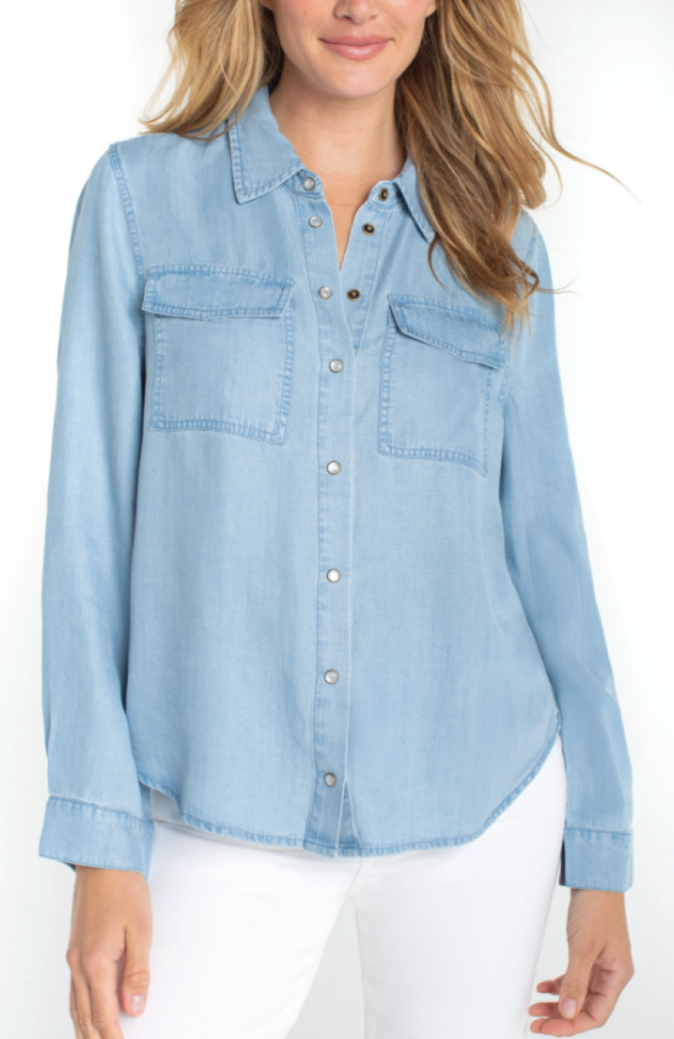 Denim Button Down