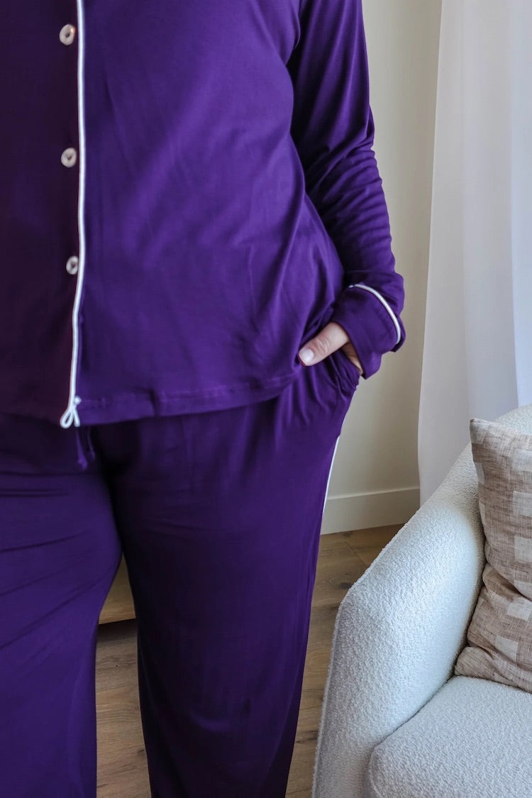 Georgia Rylan Style: BUTTON UP PJ