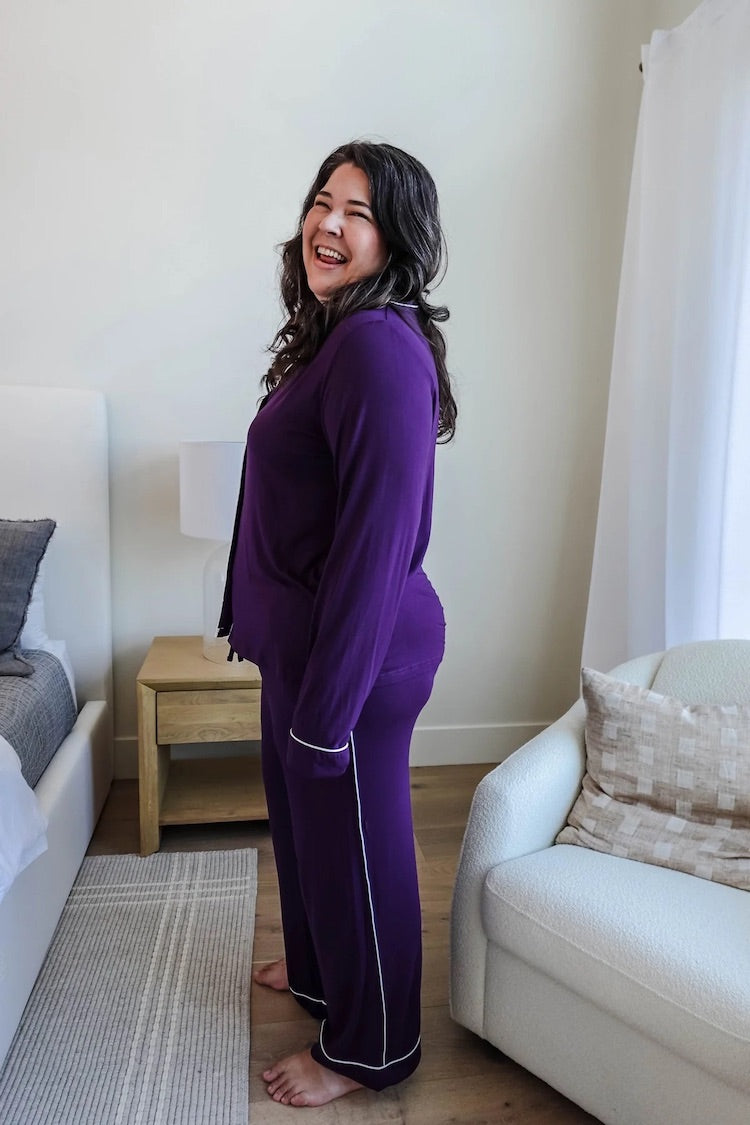 Georgia Rylan Style: BUTTON UP PJ