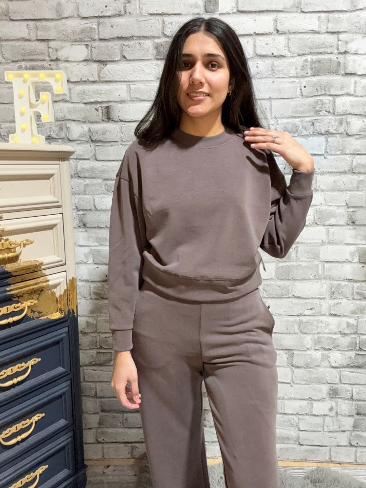 Lucie Modal Scuba Pullover