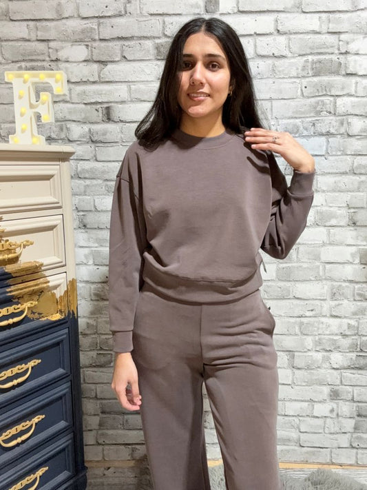 Lucie Modal Scuba Pullover