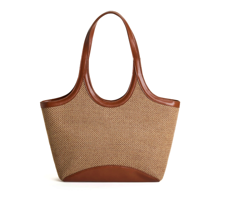 CHARLOTTE Woven Tote Bag