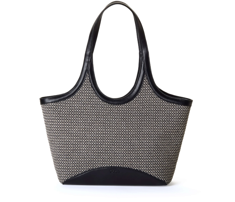 CHARLOTTE Woven Tote Bag