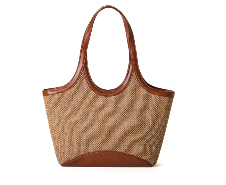 CHARLOTTE Woven Tote Bag