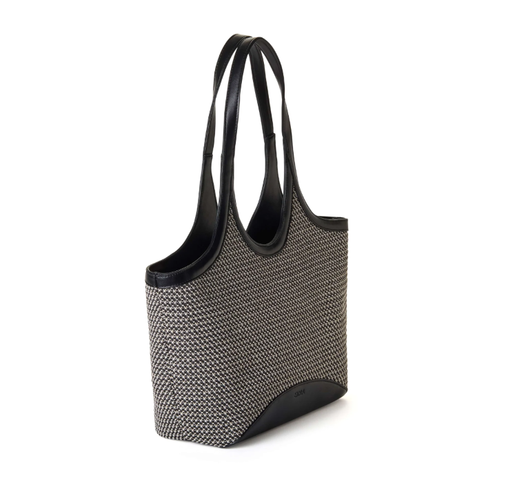 CHARLOTTE Woven Tote Bag