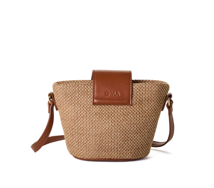 EMMA Woven Crossbody Bag