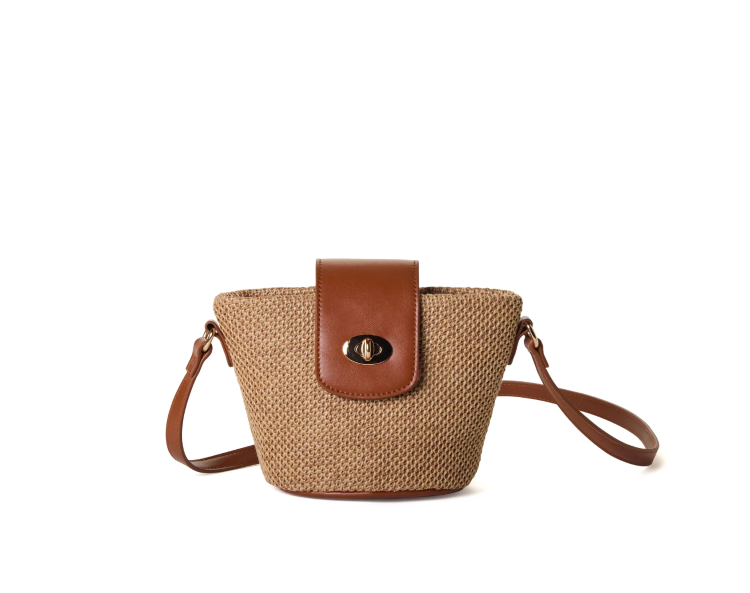 EMMA Woven Crossbody Bag