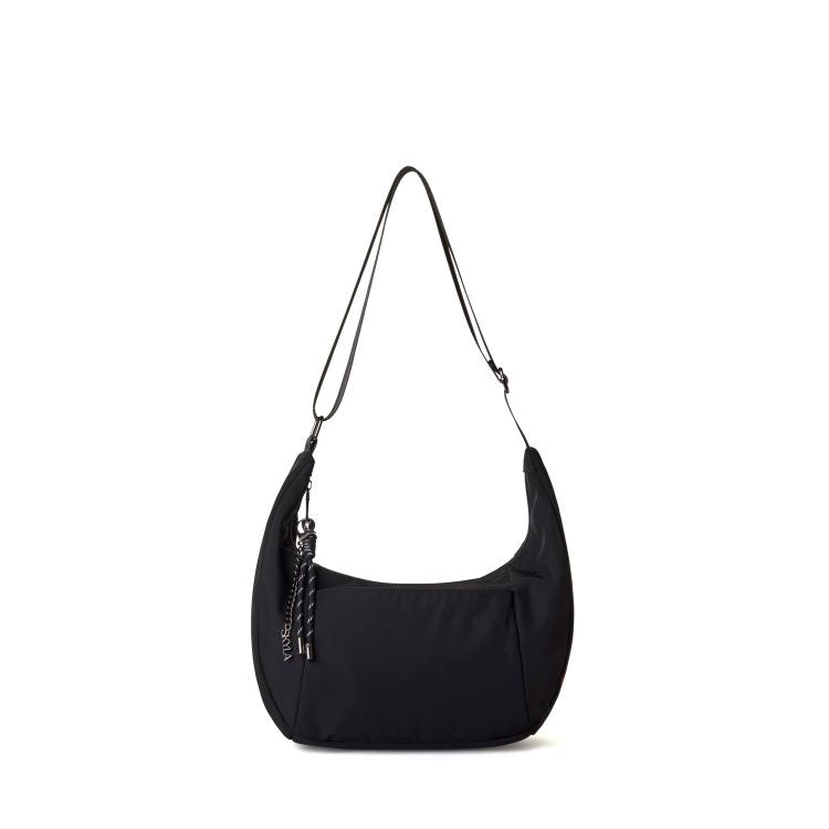 REA Nylon Crossbody Moonbag
