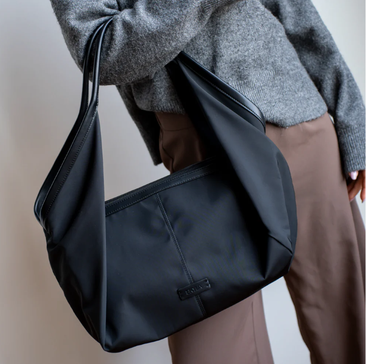 VICTORIA Nylon Shoulder Bag