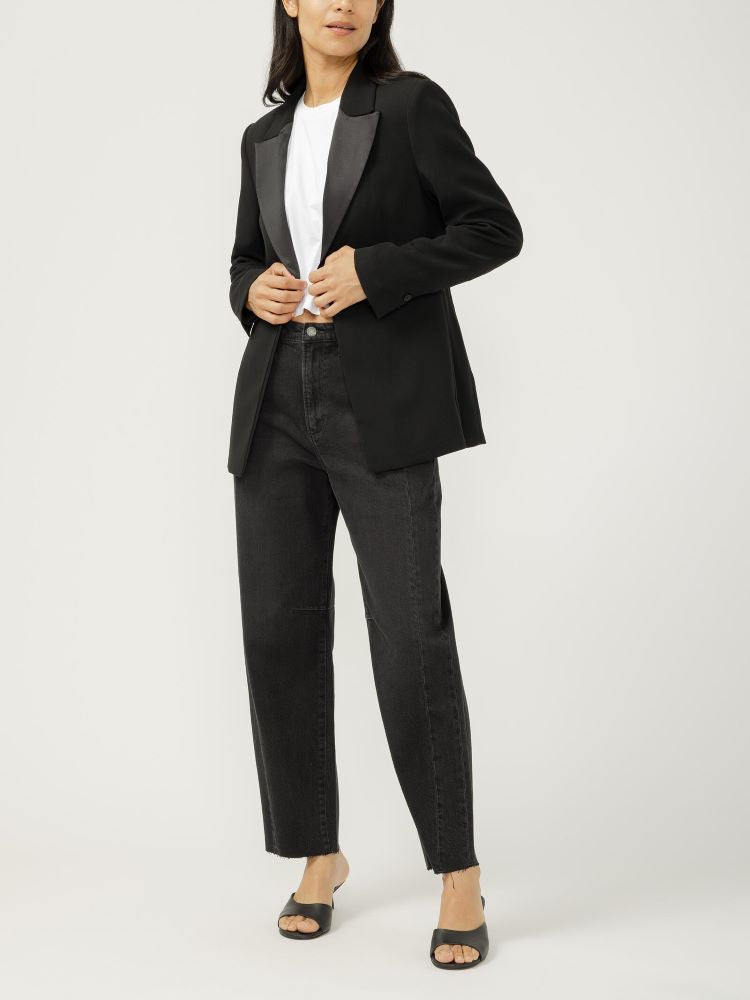 Slim Fit Barrel Jean